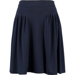 Spódniczki: Lost Ink Petite PLEAT WAIST FULL SKIRT Spódnica trapezowa dark blue