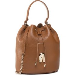 Torebka FURLA - Sleek BATBABR-HSF000-03B00-1-007-20-RO-B Cognac h. Pomarańczowe torebki klasyczne damskie Furla, bez wzorów, ze skóry, bez dodatków. Za 1469,00 zł.