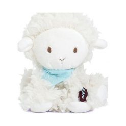 Przytulanki i maskotki: Przytulanka „Owieczka” w kolorze białym – (W)19 cm