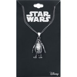 Naszyjniki damskie: Star Wars Episode 8 – Die letzten Jedi – Porg Naszyjnik srebrny