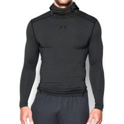 Under Armour Koszulka męska Armour Compression Hoodie Carbon Heather/Black r. XXL (1280806 090). Brązowe koszulki sportowe męskie marki Under Armour, m. Za 165,90 zł.