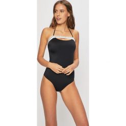 Calvin Klein Jeans - Strój kąpielowy. Czarne stroje kąpielowe damskie Calvin Klein Jeans, s, bez wzorów, z elastanu. Za 359,90 zł.