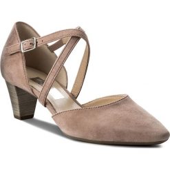 Półbuty GABOR - 81.363.14 Antikrosa. Czerwone creepersy damskie Gabor, ze skóry, eleganckie, na obcasie. W wyprzedaży za 339,00 zł.