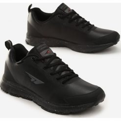 Czarne Buty Sportowe Drab. Czarne buty sportowe męskie Born2be, na sznurówki. Za 119,99 zł.