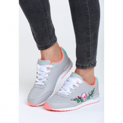 Szaro-Pomarańczowe Buty Sportowe Great Expectations. Brązowe buty sportowe damskie marki Born2be, z materiału. Za 59,99 zł.