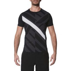 Asics Koszulka męska Focus Tight GPX czarna r. M (141808 0985). Czarne t-shirty męskie marki Asics, m. Za 147,38 zł.