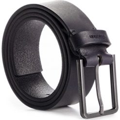 Pasek Męski CALVIN KLEIN - 3.5Cm Essential Belt K50K505179 0GY. Czarne paski męskie Calvin Klein, w paski, ze skóry. Za 179,00 zł.