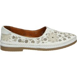 Mokasyny damskie: Mokasyny – 3837052 WHITE