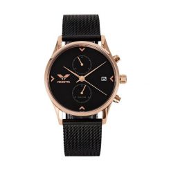 Zegarek Vendetta Zegarek damski Hollywood double black mesh VE1035 uniwersalny. Czarne zegarki damskie Vendetta. Za 485,10 zł.