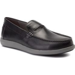 Mokasyny GEOX - U Yooking A U924NA 00043 C9999 Black. Czarne mokasyny męskie Geox, ze skóry, eleganckie. W wyprzedaży za 259,00 zł.