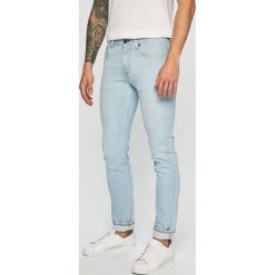 Tommy Hilfiger - Jeansy. Niebieskie jeansy męskie TOMMY HILFIGER, bez wzorów. W wyprzedaży za 379,90 zł.
