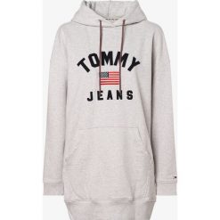 Tommy Jeans - Sukienka damska, szary. Szare sukienki damskie Tommy Jeans, s, bez wzorów, z jeansu, sportowe, bez kołnierzyka, bez rękawów, sportowe. Za 399,95 zł.