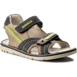 Sandały LASOCKI KIDS - CI12-2705-07 Szary 1. Brązowe sandały chłopięce marki Lasocki Kids, z nubiku. Za 89,99 zł.