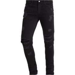 Jeansy męskie regular: Tigha MORTEN Jeansy Relaxed Fit vintage black
