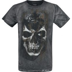 Alchemy England Pole Axed T-Shirt szary. Szare t-shirty męskie z nadrukiem marki Alchemy England, s, z okrągłym kołnierzem. Za 54,90 zł.