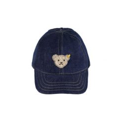 Czapeczki niemowlęce: Steiff Czapka z daszkiem Cap blue denim
