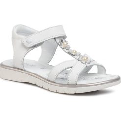 Sandały LASOCKI KIDS - CI12-TRES-06 White. Białe sandały dziewczęce Lasocki Kids, ze skóry, bez zapięcia. Za 99,99 zł.