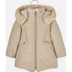 Mayoral - Kurtka dziecięca 98-134 cm. Fioletowe kurtki dziewczęce Mayoral, bez wzorów, z poliesteru, krótkie, z kapturem. W wyprzedaży za 129,90 zł.