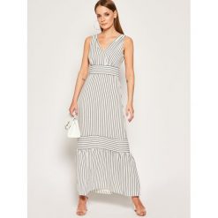 Sukienka letnia Lauren Ralph Lauren Sp20 3 250786293. Białe sukienki damskie Lauren Ralph Lauren, na lato, bez wzorów, bez kołnierzyka, bez rękawów. W wyprzedaży za 569,00 zł.
