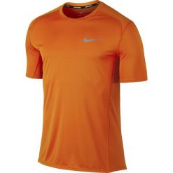 Nike Koszulka męska Dry Miler Top SS pomarańczowa r. XL (833591-867). Brązowe koszulki sportowe męskie Nike, m. Za 110,00 zł.