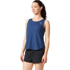 T-shirty damskie: Adidas Koszulka Run Tank granatowa r. 40 (AH9978)