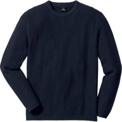 Swetry klasyczne męskie: Sweter Regular Fit bonprix ciemnoniebieski