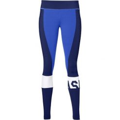 Spodnie damskie: Asics Legginsy damskie Color Block Tight niebieskie r. M (146422-8091)