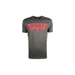 T-shirty z krótkim rękawem Dsquared -. Szare t-shirty męskie Dsquared, m, bez wzorów, bez kołnierzyka, krótkie. Za 499,00 zł.