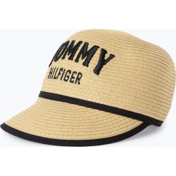 Tommy Hilfiger - Damska czapka z daszkiem, beżowy. Brązowe czapki damskie . Za 269,95 zł.