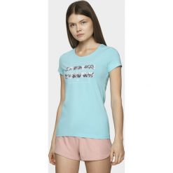 T-shirt damski. T-shirty damskie xl, bez wzorów, z bawełny, bez kołnierzyka. W wyprzedaży za 39,99 zł.
