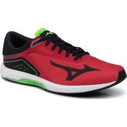 Buty MIZUNO - Wave Sonic J1GC173413 Czerwony. Czerwone buty sportowe męskie Mizuno, z tworzywa sztucznego, bez zapięcia, do biegania, mizuno wave. W wyprzedaży za 459,00 zł.