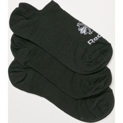Reebok Classic - Skarpetki (3-pack). Czarne skarpetki damskie Reebok Classic, bez wzorów, z elastanu. W wyprzedaży za 49,90 zł.