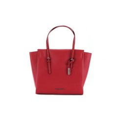 Torebki do ręki Calvin Klein Jeans K60K605121. Czerwone torebki klasyczne damskie Calvin Klein Jeans, bez wzorów, z jeansu, do ręki, bez dodatków. Za 510,76 zł.