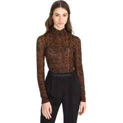 Vero Moda Fifi Koszulka Brązowy. Pomarańczowe koszulki damskie Vero Moda, s, z nadrukiem, z elastanu, bez kołnierzyka. Za 118,95 zł.