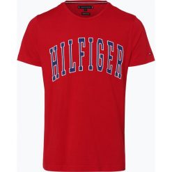 Tommy Hilfiger - T-shirt męski, czerwony. Szare t-shirty męskie marki TOMMY HILFIGER, z bawełny. Za 139,95 zł.
