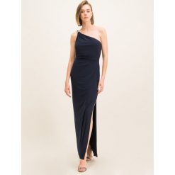 Sukienka wieczorowa Lauren Ralph Lauren 253751483. Niebieskie sukienki damskie Lauren Ralph Lauren, bez wzorów, z elastanu, wizytowe, bez kołnierzyka, bez rękawów. W wyprzedaży za 679,00 zł.