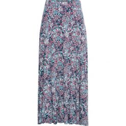 Spódnica maxi w deseń "paisley" bonprix niebieski paisley. Niebieskie spódniczki damskie bonprix, bez wzorów, maxi. Za 99,99 zł.