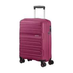 American Tourister Sunside 51G-10-001 (malionowy). Czerwone walizki American Tourister, bez wzorów. Za 319,00 zł.