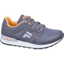 Sneakersy damskie Fila popielate. Szare sneakersy damskie Fila, z materiału. Za 159,90 zł.
