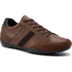 Sneakersy GEOX - U Garlan A U943GA 05422 C6000 Brown. Pomarańczowe półbuty męskie Geox, na co dzień, bez wzorów, z zamszu, klasyczne, bez zapięcia. W wyprzedaży za 219,00 zł.