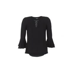 Bluzki Guess ANEFILE. Czarne bluzki na imprezę Guess, l. Za 247,20 zł.