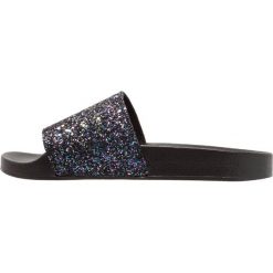 Chodaki damskie: Office SPANDANGLE Klapki black glitter