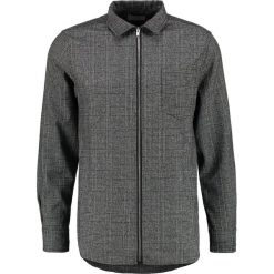 Koszule męskie na spinki: Legends CARDIFF Koszula charcoal