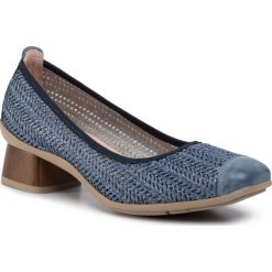 Półbuty HISPANITAS - Venecia RHV00007 Jeans. Niebieskie półbuty damskie Hispanitas, bez wzorów, z jeansu, bez obcasa, na obcasie, bez zapięcia. Za 429,00 zł.