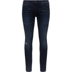 Jeansy Slim Fit Guess Miami M93AN1 D3IA3. Niebieskie jeansy męskie Guess, m, z aplikacjami. W wyprzedaży za 269,00 zł.