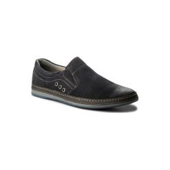 LASOCKI FOR MEN MB-PIANIGA-05. Niebieskie półbuty męskie Lasocki For Men, bez wzorów, ze skóry, bez zapięcia. Za 179,99 zł.