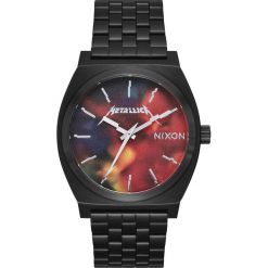 Nixon Metallica - Hardwired Zegarek na rękę czarny. Czarne zegarki męskie marki Nixon, szklane. Za 509,90 zł.