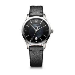 PROMOCJA ZEGAREK VICTORINOX SWISS ARMY Alliance Small 241754. Czarne zegarki damskie Victorinox, ze stali. W wyprzedaży za 1460,00 zł.