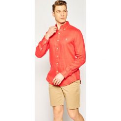 Koszula Polo Ralph Lauren Classics 710794142. Białe koszule męskie Polo Ralph Lauren, xl, bez wzorów, casualowe, polo, bez rękawów. W wyprzedaży za 379,00 zł.