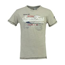 T-shirty chłopięce z nadrukiem: Koszulka „Jortelo” w kolorze szarym